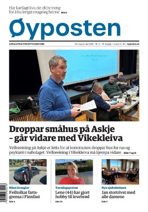 Øyposten 22.05.25