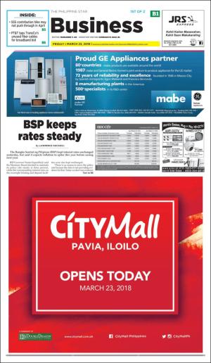 The Philippine Star Business section 3/23/18