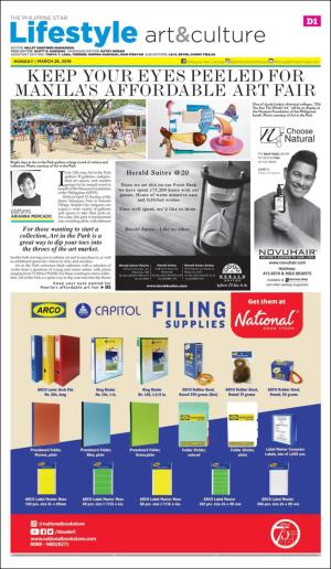 The Philippine Star Entertainment 1st Section 3/26/18