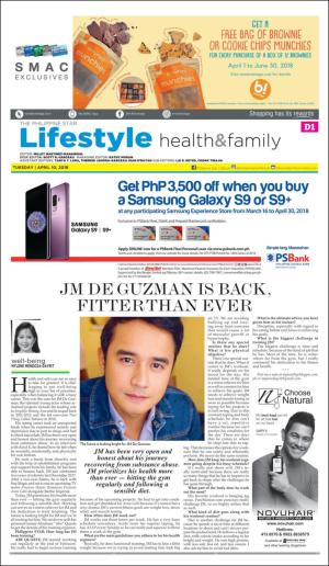 The Philippine Star Entertainment 1st Section 4/10/18