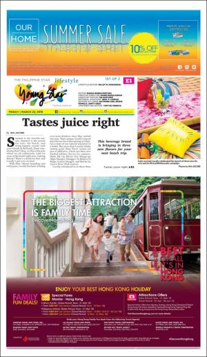 The Philippine Star Entertainment 2nd Section 3/23/18