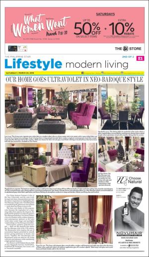 The Philippine Star Entertainment 2nd Section 3/24/18
