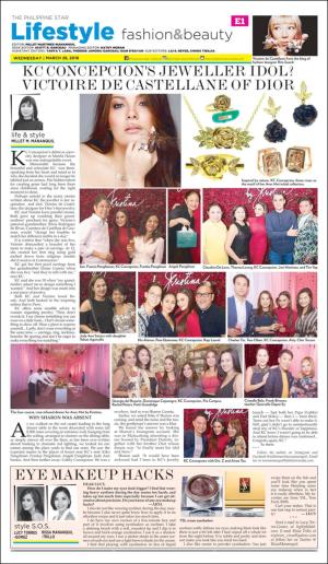 The Philippine Star Entertainment 2nd Section 3/28/18