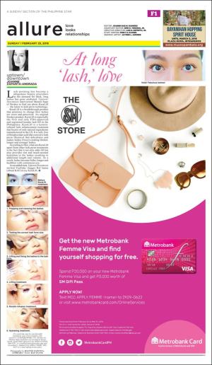 The Philippine Star Sunday Lifestyle 1st  2/25/18