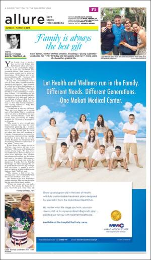 The Philippine Star Sunday Lifestyle 1st  3/4/18