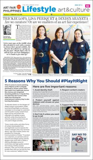 The Philippine Star Sunday Lifestyle 2nd 2/26/18