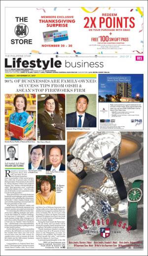 The Philippine Star Sunday Lifestyle 3rd 11/27/17