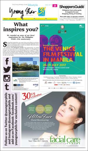 The Philippine Star Sunday Lifestyle 5th  7/28/17