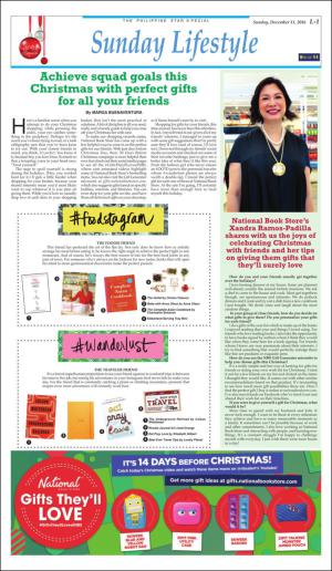 The Philippine Star Sunday Lifestyle 7th 12/11/16