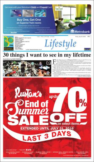 The Philippine Star Allure 2nd Section 7/29/16