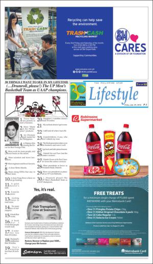 The Philippine Star Comics  7/29/16