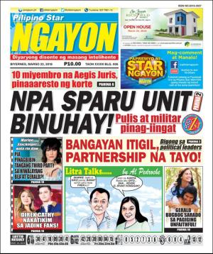 Pilipino Star Ngayon 3/23/18