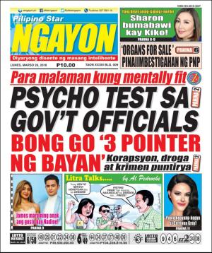 Pilipino Star Ngayon 3/26/18