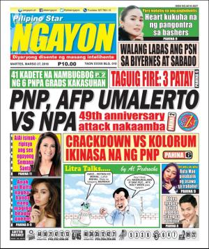 Pilipino Star Ngayon 3/27/18