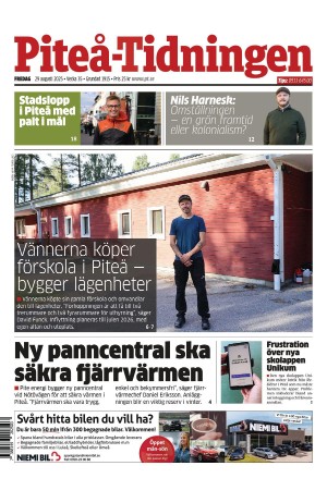 Piteå-Tidningen 2025-08-29