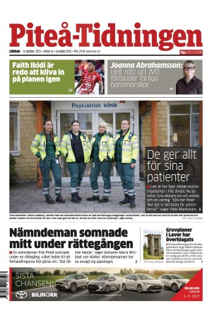 Piteå-Tidningen 2025-10-11