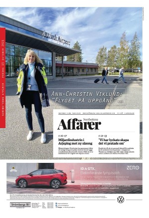 Piteå-Tidningen Affärer 2021-10-15