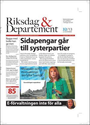 Riksdag och Departement 2013-11-25