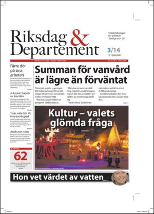 Riksdag och Departement 2014-02-10