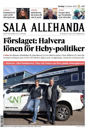 Sala Allehanda 2025-10-15