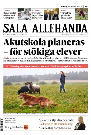 Sala Allehanda 2025-10-20