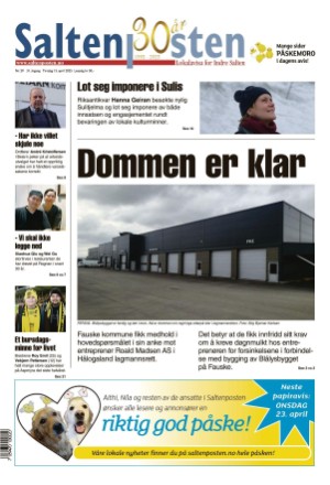 Saltenposten 15.04.25