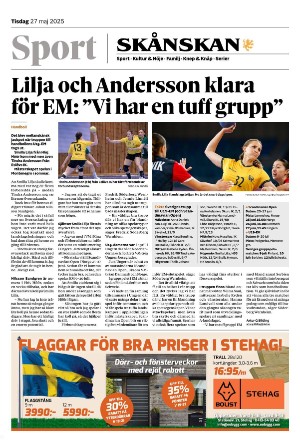 Skånska Dagbladet Section B 2025-05-27