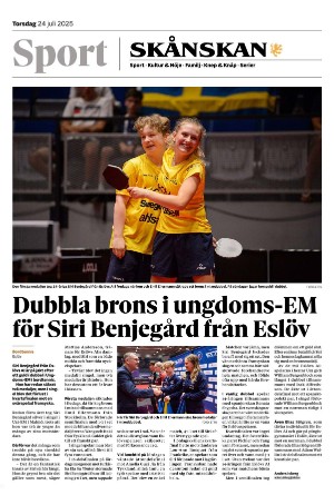 Skånska Dagbladet Section B 2025-07-24