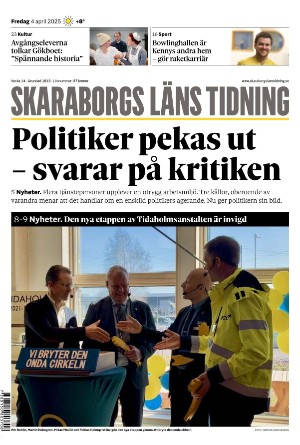 Skaraborgs Läns Tidning 2025-04-04