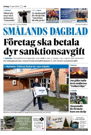 Smålands Dagblad 2024-04-27