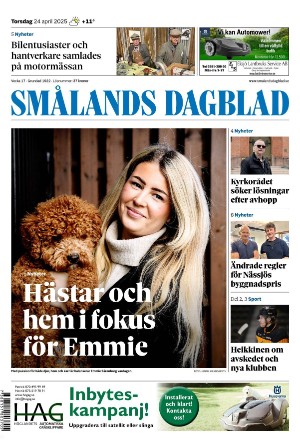 Smålands Dagblad 2025-04-24