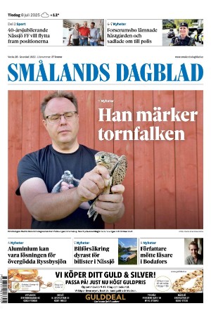 Smålands Dagblad 2025-07-08