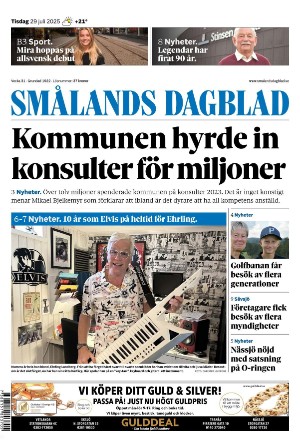 Smålands Dagblad 2025-07-29