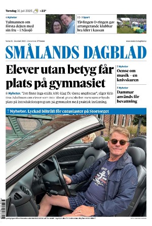 Smålands Dagblad 2025-07-31