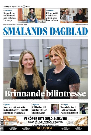 Smålands Dagblad 2025-08-26