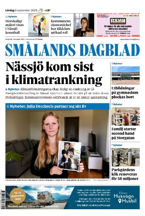 Smålands Dagblad 2025-09-06