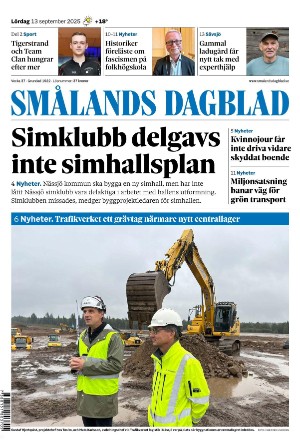 Smålands Dagblad 2025-09-13