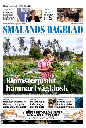 Smålands Dagblad 2025-09-23