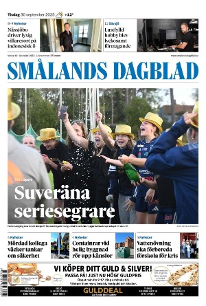 Smålands Dagblad 2025-09-30