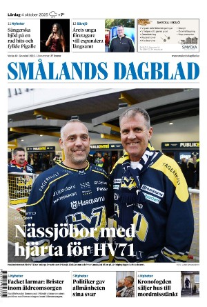 Smålands Dagblad 2025-10-04