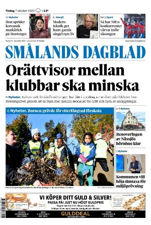 Smålands Dagblad 2025-10-07