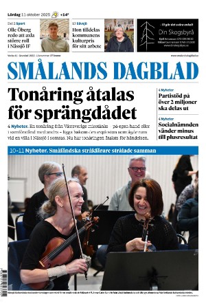 Smålands Dagblad 2025-10-11