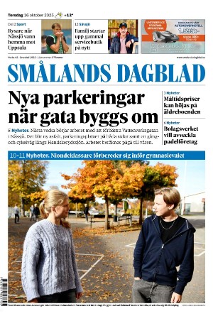 Smålands Dagblad 2025-10-16
