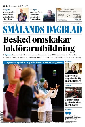 Smålands Dagblad 2025-11-08
