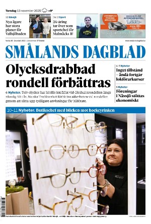 Smålands Dagblad 2025-11-13