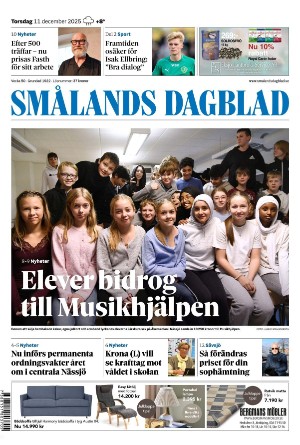 Smålands Dagblad 2025-12-11