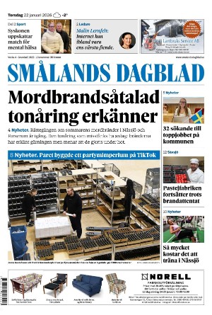 Smålands Dagblad 2026-01-22