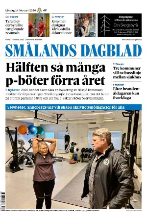 Smålands Dagblad 2026-02-14