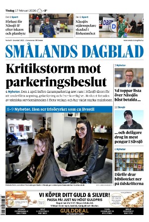 Smålands Dagblad 2026-02-17