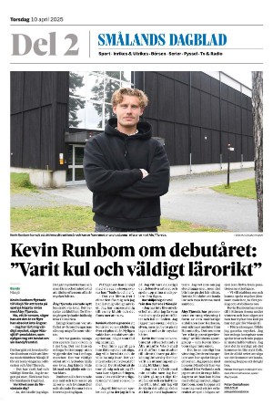 Smålands Dagblad Del2 2025-04-10